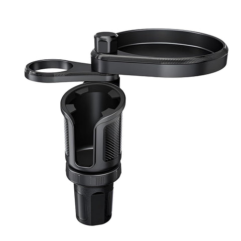 TANTRA Premium Car Cup Holder with Food Tray – 2-in-1 Car Snack & Drink Organizer, Adjustable Swivel Arm, Universal Fit, Detachable Tray for Front Seat Travel, Road Trips, SUVs & Trucks, ,Car Interior Accessories