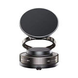 TANTRA 360° Vacuum Magnetic Phone Holder | Universal Magnetic Car Mount | Strong Suction Cup Mobile Stand for Car, Gym, Mirror, Shower | Compatible with All Smartphones