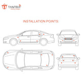 TANTRA Premium TRD Metal Car Sticker - Durable & Stylish Auto Emblem for Vehicles - Customizable Designs - Easy Installation - Weather-Resistant & Long-Lasting