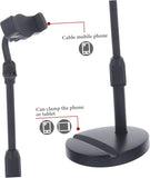 TANTRA Adjustable Cell Phone Stand Desktop Folding Phone Holder Rack for Home Office Use Telescopic