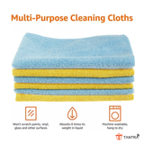 TANTRA Microfiber Vehicle Washing Cloth -Yellow (Pack Of 1, 340 GSM)