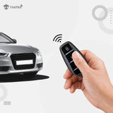 TANTRA TPU Key Cover Compatible with BYD Atto 3, Seal, Sealion, eMax7, Dolphin & Han Smart 4 Button Key | Soft Protective Key Fob Case | Scratch Resistant Key Protector | Grey