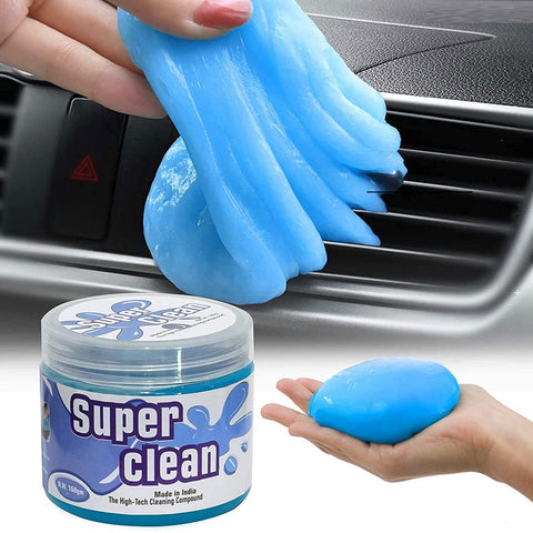 TANTRA Multipurpose Car AC Vent Interior Dust Cleaning Gel Jelly Detailing Putty Cleaner Kit Universal Car Interior, Keyboard, PC, Laptop, Electronic Gadget Cleaning Kit