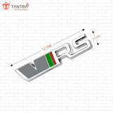 TANTRA Premium VRS Metal Car Sticker - Durable & Stylish Auto Emblem for Vehicles - Customizable Designs - Easy Installation - Weather-Resistant & Long-Lasting