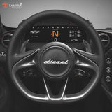 TANTRA Premium Diesel Metal Car Sticker - Durable & Stylish Auto Emblem for Vehicles - Customizable Designs - Easy Installation - Weather-Resistant & Long-Lasting Silver