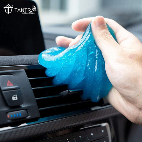 TANTRA Multipurpose Car AC Vent Interior Dust Cleaning Gel Jelly Detailing Putty Cleaner Kit Universal Car Interior, Keyboard, PC, Laptop, Electronic Gadget Cleaning Kit