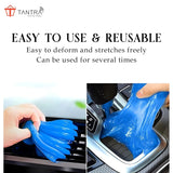 TANTRA Multipurpose Car AC Vent Interior Dust Cleaning Gel Jelly Detailing Putty Cleaner Kit Universal Car Interior, Keyboard, PC, Laptop, Electronic Gadget Cleaning Kit