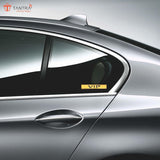 TANTRA Premium VIP Metal Car Sticker - Durable & Stylish Auto Emblem for Vehicles - Customizable Designs - Easy Installation - Weather-Resistant & Long-Lasting Golden