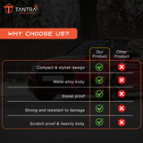 TANTRA Premium Metal Keychain for Mahindra Cars - Stylish and Durable Car Accessory