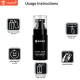 TANTRA Car Perfume Spray 30ML | Ocean Aqua Fragrance | Long Lasting Premium Car Freshener Spray | Odour Eliminator Air Freshener | Refreshing Masculine Aroma | For Car, SUV, Office & Home