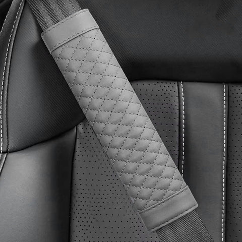 TANTRA Premium Car Seat Belt Cover – Comfort & Safety Enhancer – Adjustable, Soft, & Stylish – Universal Fit for All Vehicles – (Pack of 2)