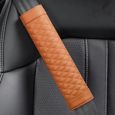 Tantra Premium Car Seat Belt Cover – Comfort & Safety Enhancer – Adjustable, Soft, & Stylish – Universal Fit for All Vehicles – (Pack of 2)