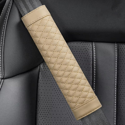 TANTRA Premium Car Seat Belt Cover – Comfort & Safety Enhancer – Adjustable, Soft, & Stylish – Universal Fit for All Vehicles – (Pack of 2)