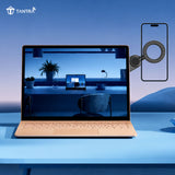 TANTRA MagSafe Magnetic Phone Holder for Car Dashboard | 360° Rotating Flexible Adjustable Mobile Stand with Memory Spring Clip | Universal Smartphone Mount | SIA591