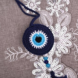 TANTRA Car Hanging Dark Blue Decorative Charm for Car Rear View Mirror