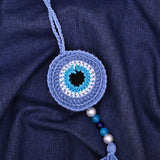 TANTRA Car Hanging Sky Blue Decorative Charm for Car Rear View Mirror