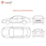 TANTRA Premium Automatic Metal Car Sticker - Durable & Stylish Auto Emblem for Vehicles - Customizable Designs - Easy Installation - Weather-Resistant & Long-Lasting