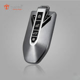TANTRA Premium TPU Smart Key Cover and Round Key Chain Compatible With Mahindra BE6 & XEV 9e 4 Button Smart Key | Full Protection Key Case Cover with Soft Touch Finish