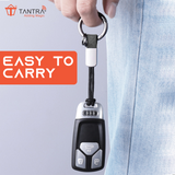 TANTRA Car & Bike Rope Keychain Strap – Durable Key Ring for Adults – Perfect for Cars, Bikes, and Everyday Use – Stylish and Functional Key Holder