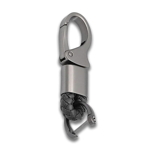 TANTRA Heavy-Duty Metal Key Chain with D-Ring for Car and Bike Keys - Durable, Secure, and Stylish Key Holder Accessory