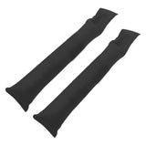 TANTRA Universal Leatherite Car Seat Gap Spacer Filler Padding (Pack of 2 Pcs) (Black)