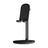 TANTRA Mobile Stand for Table, Desktop Mobile Stand, Phone and Tablet Holder for HomeOffice. for Phones & Tablets with Adjustable Multi-Angle Stand (Black)