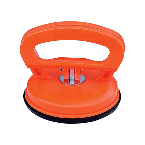 TANTRA Tiles Glass Suction Cup Puller Handle Vacuum Lifter for Glass, Tiles, Mirror, Granite Lifting and Objects Moving (Orange Colour Large Size)