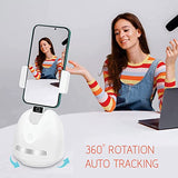 TANTRA Smart Video Recording Phone Holder with Auto Sensor Phone Holder for Selfie Video Recording Video Shooting 360°Horizontally 45°Vertically Auto Rotation Face Tracking, NO APP Required