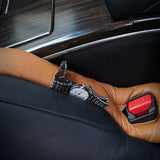 TANTRA Universal Leatherite Car Seat Gap Spacer Filler Padding (Pack of 2 Pcs) (Beige)
