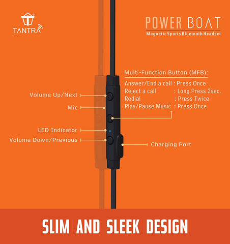 Power Boat Wireless Sports Headset