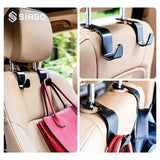 TANTRA Universal Backseat Hanging Headrest Hook for car (Pack of 4)